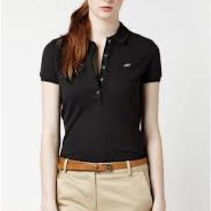 LACOSTE Stretch Cotton Pique Shorts